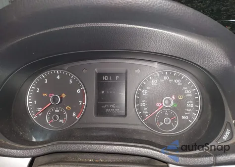 2012 Volkswagen Passat 2.5L S из США, поврежденный, VIN 1VWAP7A37CC025141